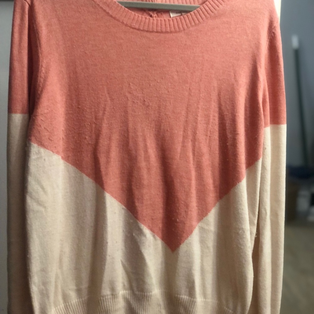 Pink sweater
